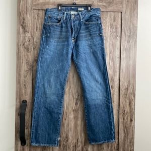 RALPH LAUREN POLO BUTTON FLY VINTAGE JEANS SIZE (32x32) EXCELLENT USED CONDITION